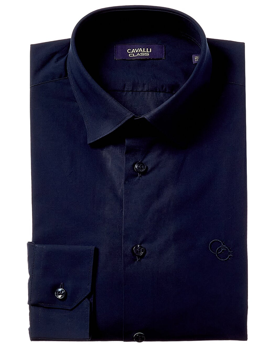 Class Cavalli By Roberto Cavalli Mens Formal Dress Shirt