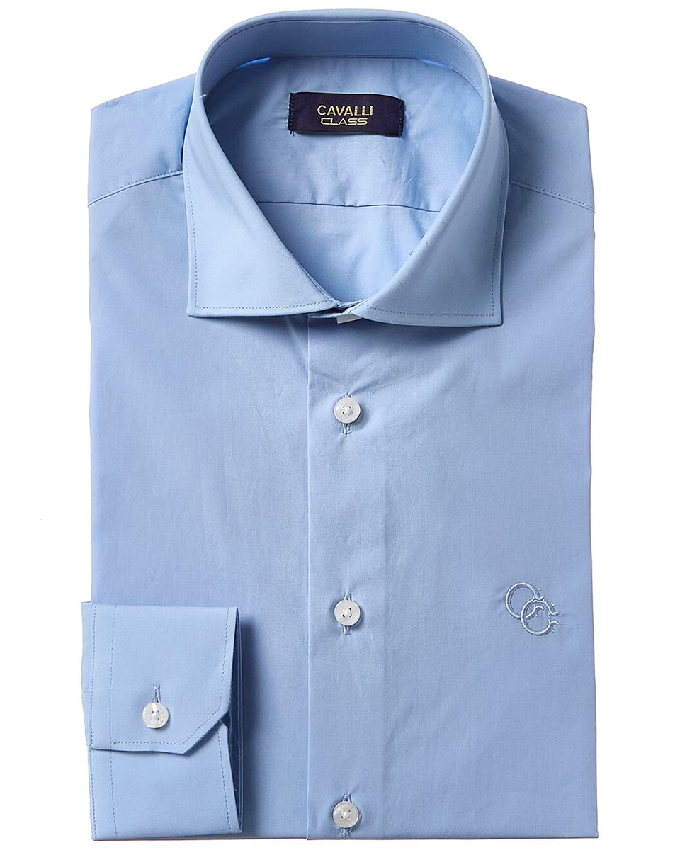 Class Cavalli By Roberto Cavalli Mens Formal Dress Shirt