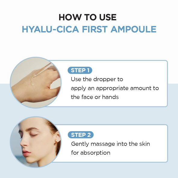 SKIN1004 Hyalu-CICA First Ampoule Serum - Soothing Hydrating Dry Skin