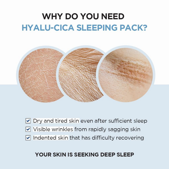 SKIN1004 Hyalu-CICA Sleeping Pack - Moisturizing & Revitalizing Night Care