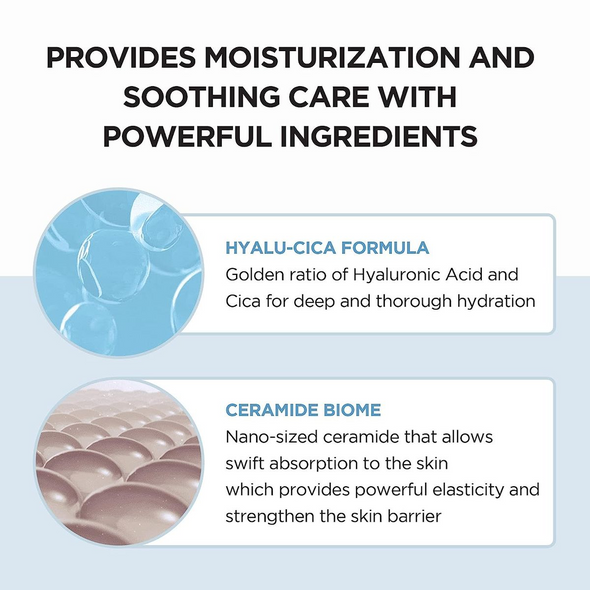 SKIN1004 Hyalu-CICA Moisture Cream - Lightweight & Deep Hydrating Care