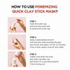 SKIN1004 Poremizing Quick Clay Stick Mask - Sebum Soaking & Pore Tightening