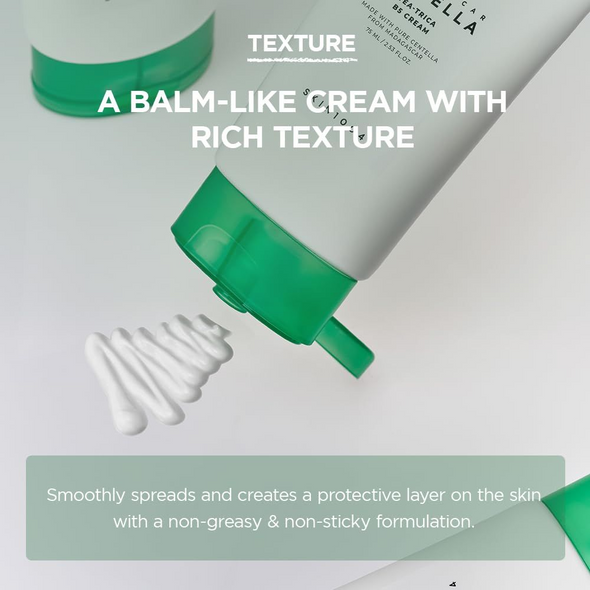 SKIN1004 Tea-Trica B5 Cream - Balm-Like Cream with Pro-Vitamin B5 Hydration