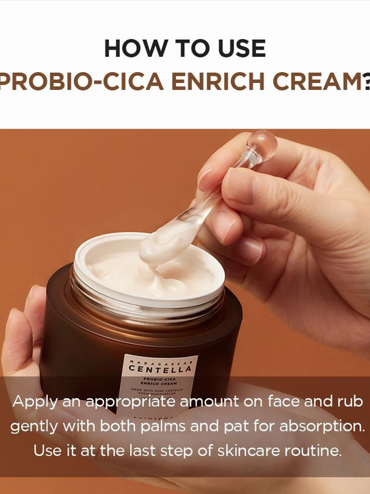 SKIN1004 PROBIO-CICA Enrich Cream - Rich Barrier for Calming Hydration & Anti-Aging