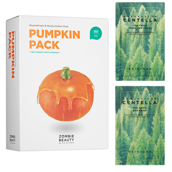 SKIN1004 Zombie Beauty Pumpkin Pack Anti-Wrinkle Care Solutions