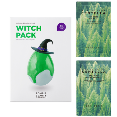 SKIN1004 Witch Pack - Creamy Mud, Green Tea Calming, Purifying & Pore Care