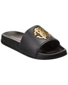 Roberto Cavalli Unisex Sandal Pool Slide - Black & Gold
