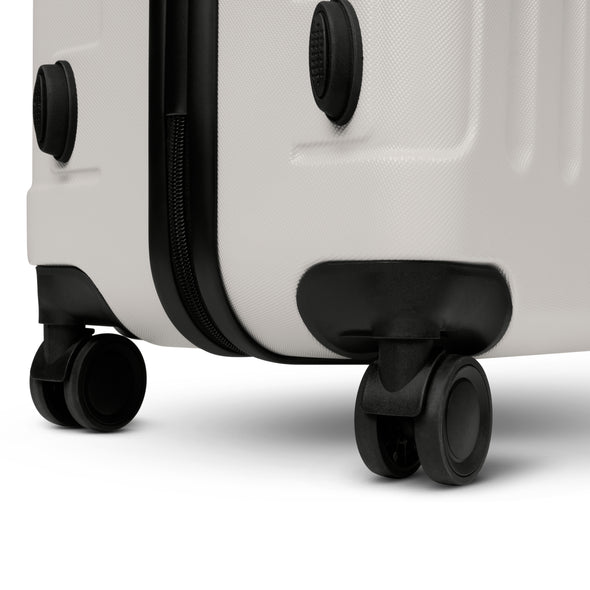 Swiss Hufeisen 3-Piece Travel Luggage Set - Cream & Gold