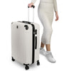 Swiss Hufeisen 3-Piece Travel Luggage Set - Cream & Gold