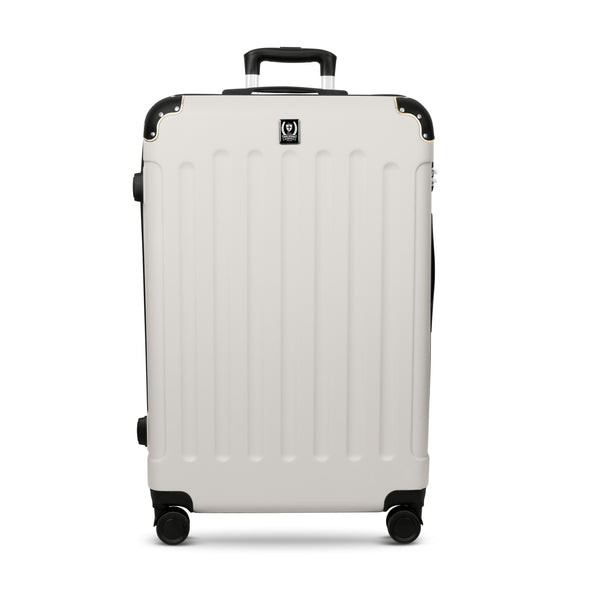 Swiss Hufeisen 3-Piece Travel Luggage Set - Cream & Gold