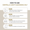 SKIN1004 Centella Light Cleansing Oil - Korean Gentle Double Face Cleanser