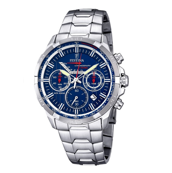 Festina Chrono Sport Analogue Men's Wrist Watch - Stainless Steel F6836/3