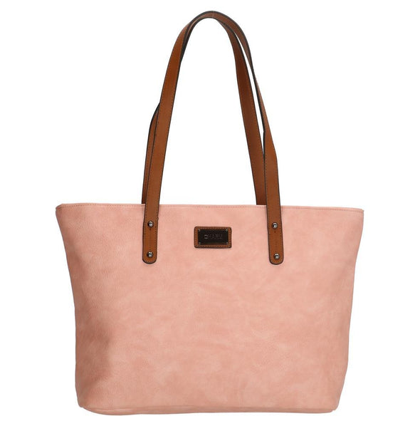 Charm London Covent Garden Ladies PU Shopper Bag - Pink