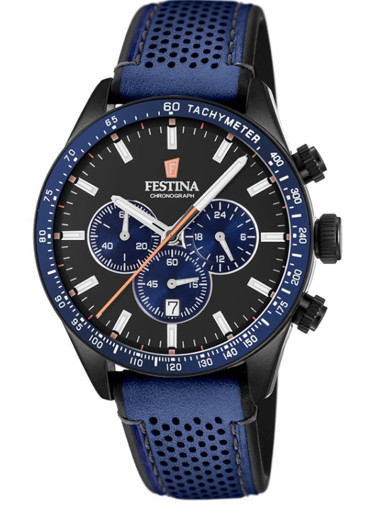 Festina The Originals Analogue Men's Wrist Watch - Blue F20359/2