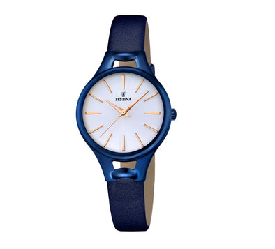 Festina Boyfriend Collection Analogue Ladies Wrist Watch - Blue F16957-1