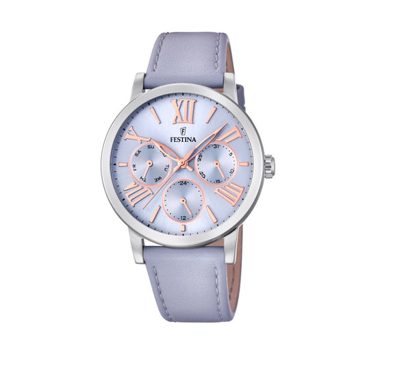 Festina Boyfriend Collection Analogue Ladies Wrist Watch - Blue F20415-3