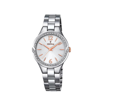 Festina Petite Stainless Steel Analogue Ladies Wrist Watch F20246-1