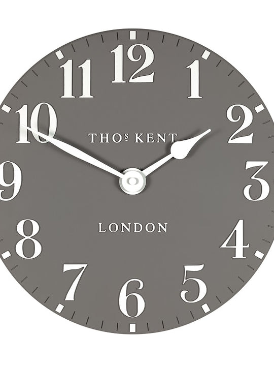 Thomas Kent 50cm Grand Arabic Windsor Round Wall Clock - Grey