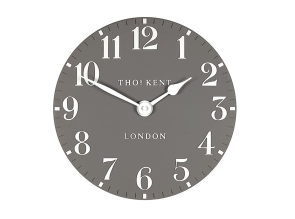 Thomas Kent 50cm Grand Arabic Windsor Round Wall Clock - Grey