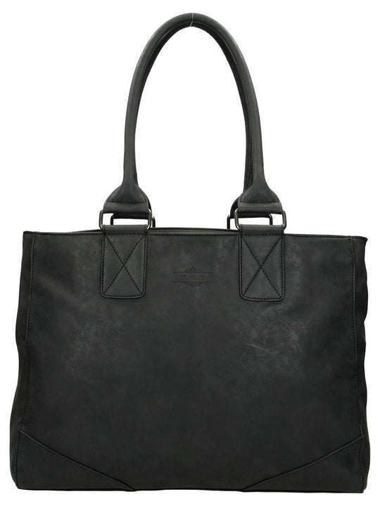 Beagles Alcublas Ladies PU Leather Hand Bag - Black