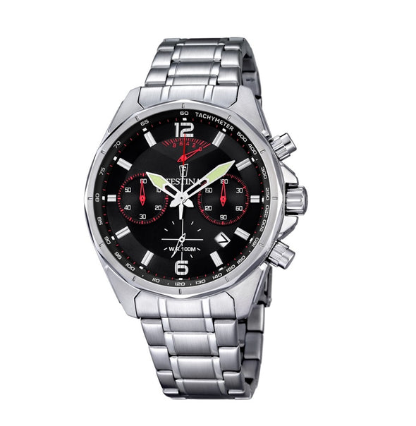 Festina Chrono Sport Analogue Men's Wrist Watch - Stainless Steel F6835/2