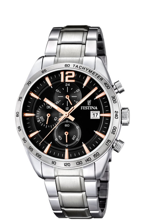 Festina Timeless Chronograph Analogue Men's Wrist Watch F16759/6