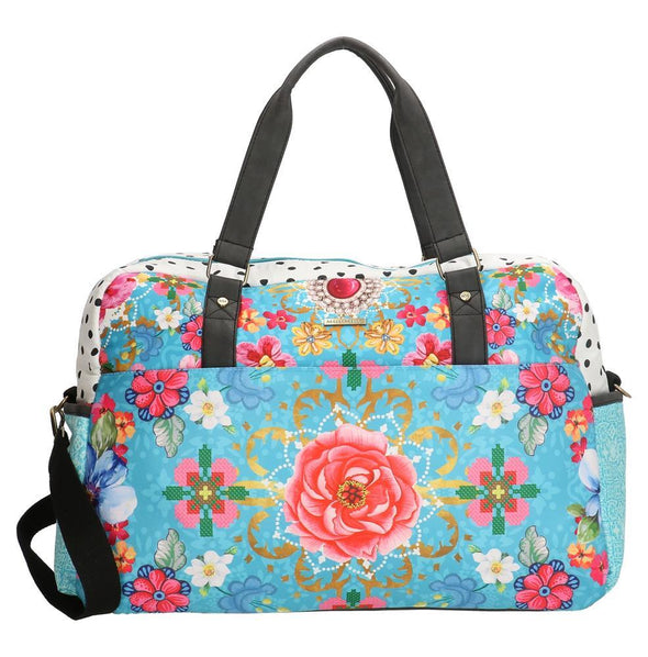 Melli Mello Lyan Unisex Travel Bag - Pink & Blue