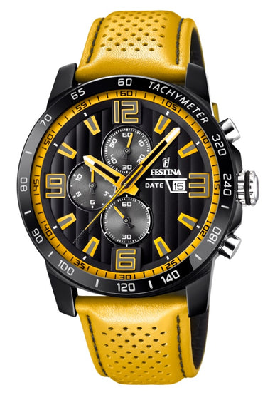 Festina The Originals Analogue Men's Wrist Watch - Yellow F20339/3