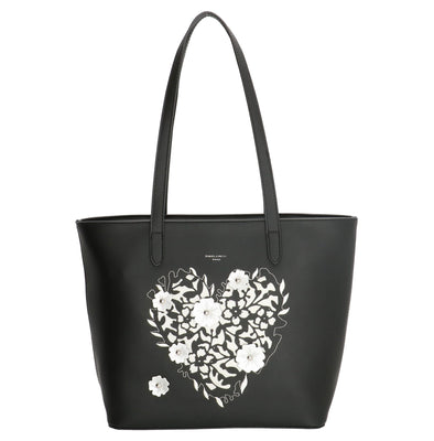 David Jones Paris Ladies Shopper/Tote Bag - Black CM3859
