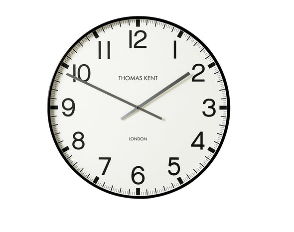 Thomas Kent 74cm Smith Arabic Round Analog Wall Clock - White