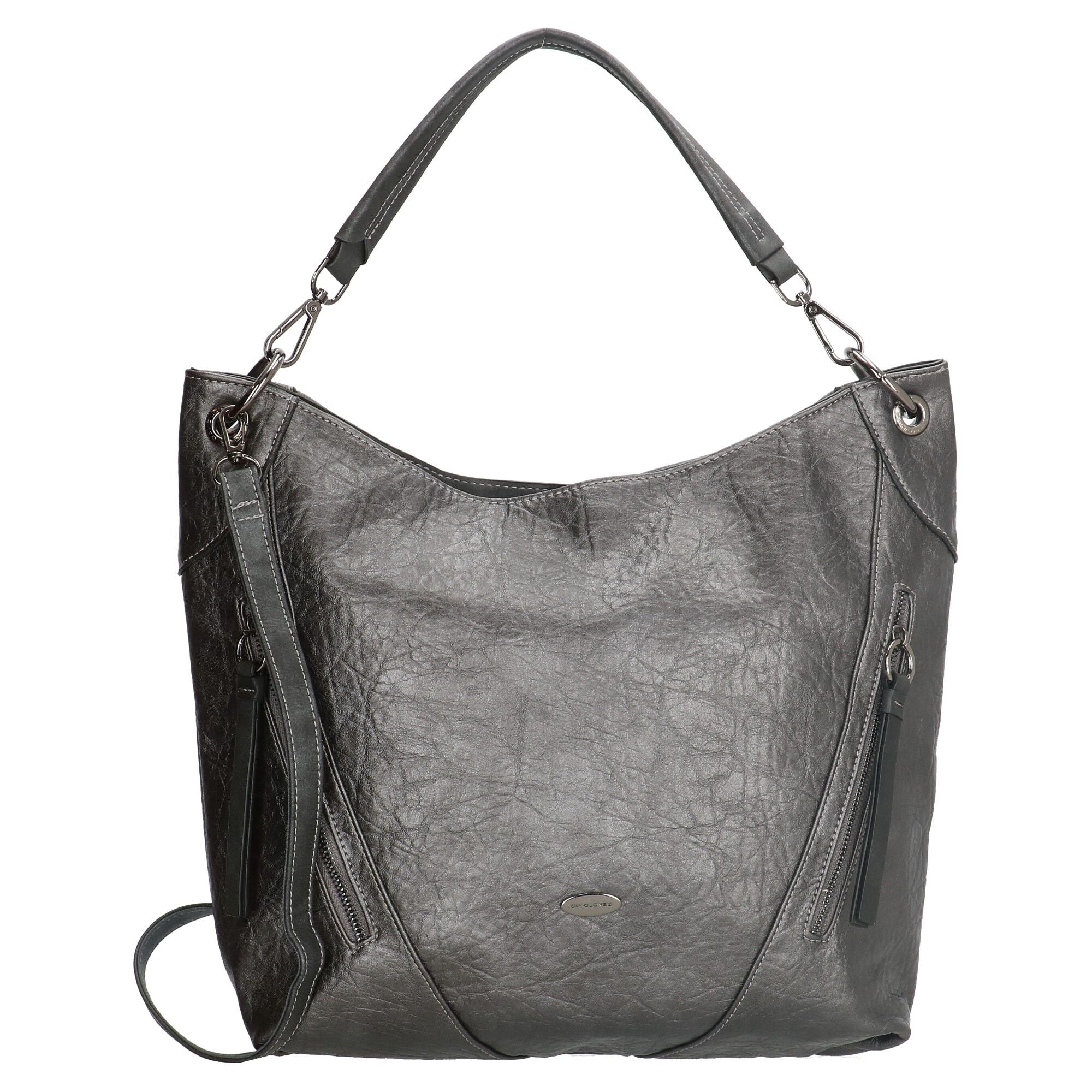 David Jones Paris Women's Shoulder Bag 6734-3 Grey