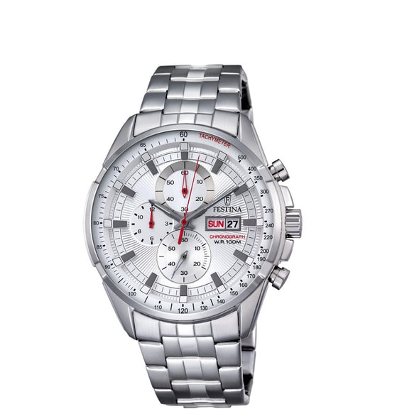 Festina Chrono Sport Analogue Men's Wrist Watch - Stainless Steel F6844/1