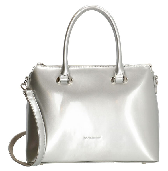 David Jones Paris Ladies Shopper/Hand Bag - Silver 5790