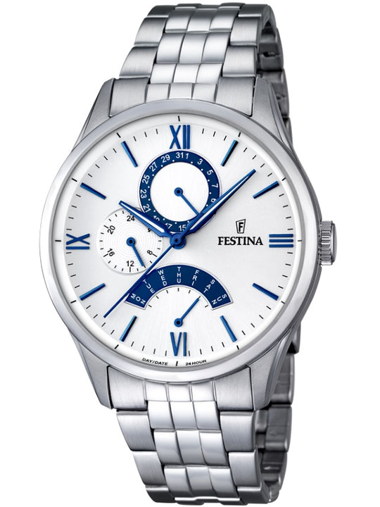 Festina Retro Classic Stainless Steel Analogue Men's Wrist Watch F16822-5