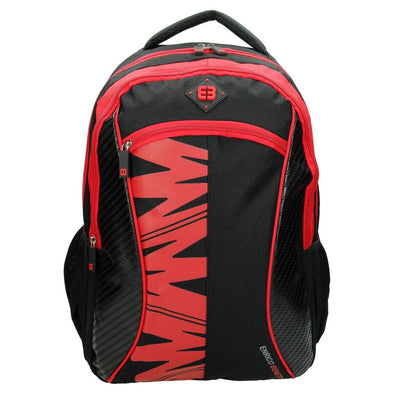 Enrico Benetti Natal Polyester 35 litres Backpack - Black & Red 06