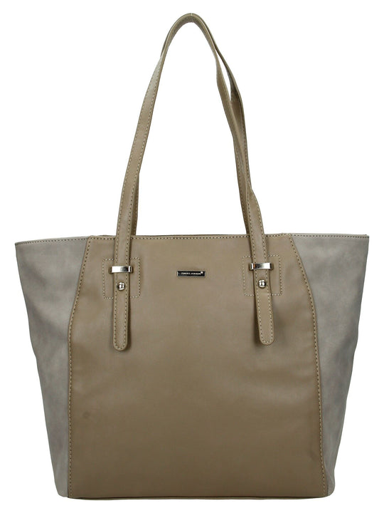 David Jones Paris Ladies Shopper/Tote Bag - Grey 3650A