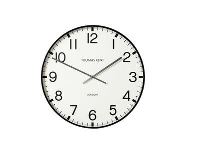 Thomas Kent 40cm Smith Arabic Round Analog Wall Clock - White