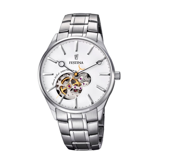 Festina Automatic Analogue Men's Wrist Watch - Stainless Steel F6847/1