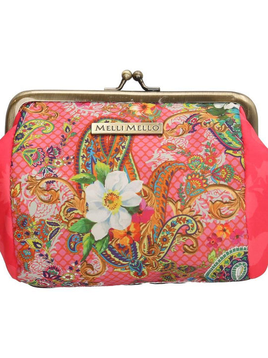 Melli Mello Pink Flower Ladies Wallet - Pink 17124