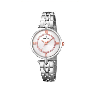 Festina Petite Stainless Steel Analogue Ladies Wrist Watch F20315-1
