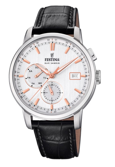 Festina Multi-function Analogue Men's Wrist Watch - Black F20280-1