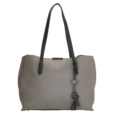 David Jones Paris Ladies Shopper/Tote Bag - Grey