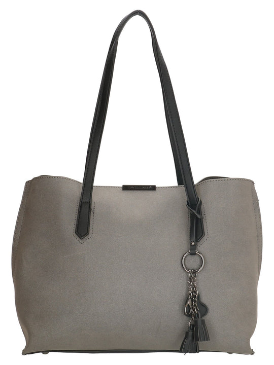 David Jones Paris Ladies Shopper/Tote Bag - Grey
