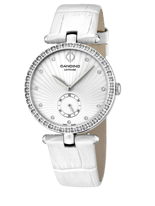 Candino Swiss Made Ladies Leather Watch Alpine - Lady Elegance Collection