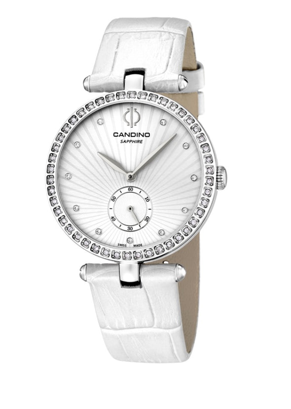 Candino Swiss Made Ladies Leather Watch Alpine - Lady Elegance Collection