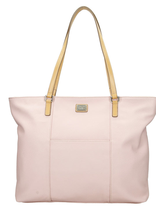 David Jones Paris Ladies Shopper/Tote Bag - Pink 5572-2