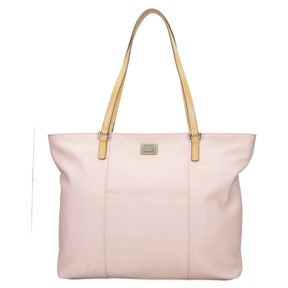 David Jones Paris Ladies Shopper/Tote Bag - Pink 5572-2