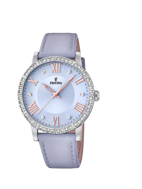 Festina Boyfriend Collection Analogue Ladies Wrist Watch - Blue F20412-3