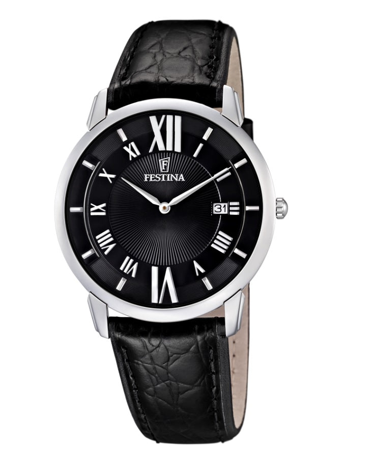 Festina Correa Clasico Analogue Men's Wrist Watch with Leather