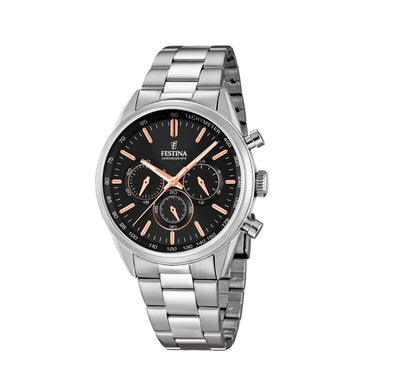 Festina Timeless Chronograph Analogue Men's Wrist Watch F16820/B